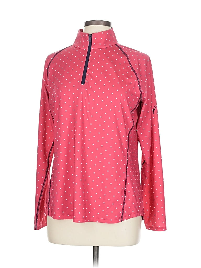 Pre-owned Polo Ralph Lauren Pullover Sweater In Pink