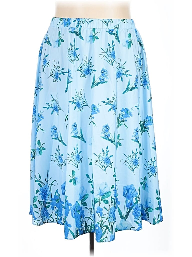 Pre-owned Assorted Brands Casual Skirt In Blue