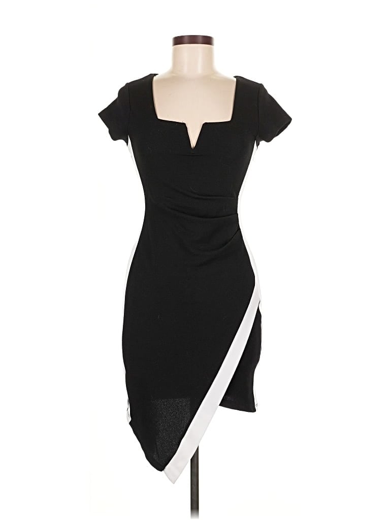Pre-owned Almost Famous Cocktail Dress In Black