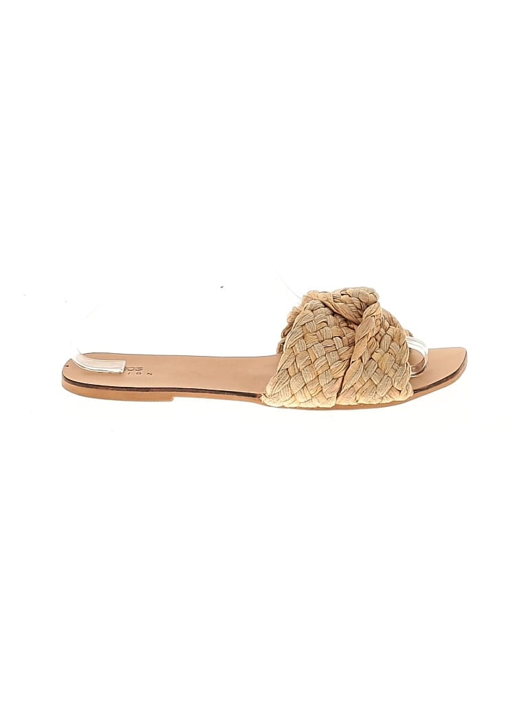 Pre-owned Asos Design Sandals In Yellow