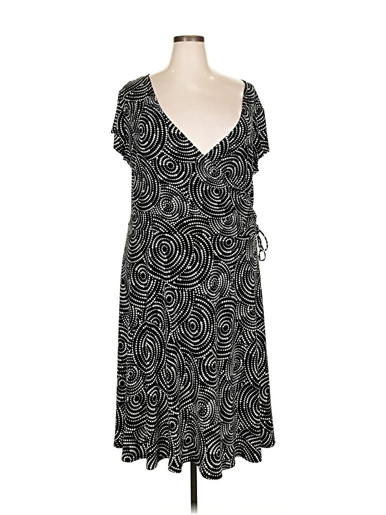 Pre-owned Lily Casual Dress In Black
