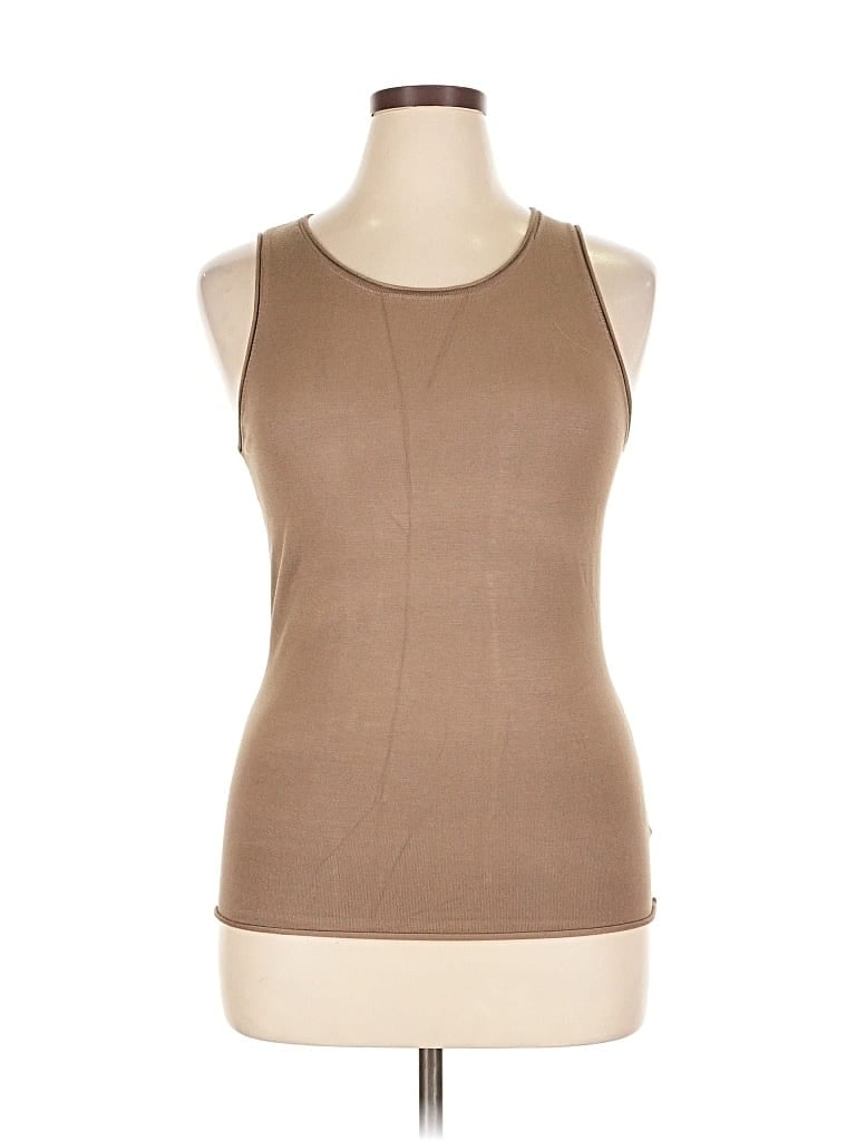 Splendid Tank Top Brown Halter Neckline Tops In Brown