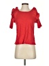 Lilla P 100% Cotton Red Short Sleeve Top Size XS - photo 1