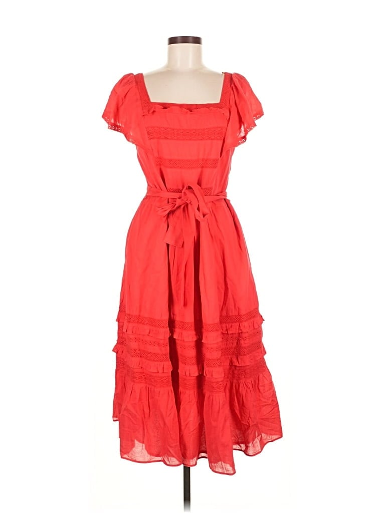 Pre-owned Draper James Casual Dress In Red