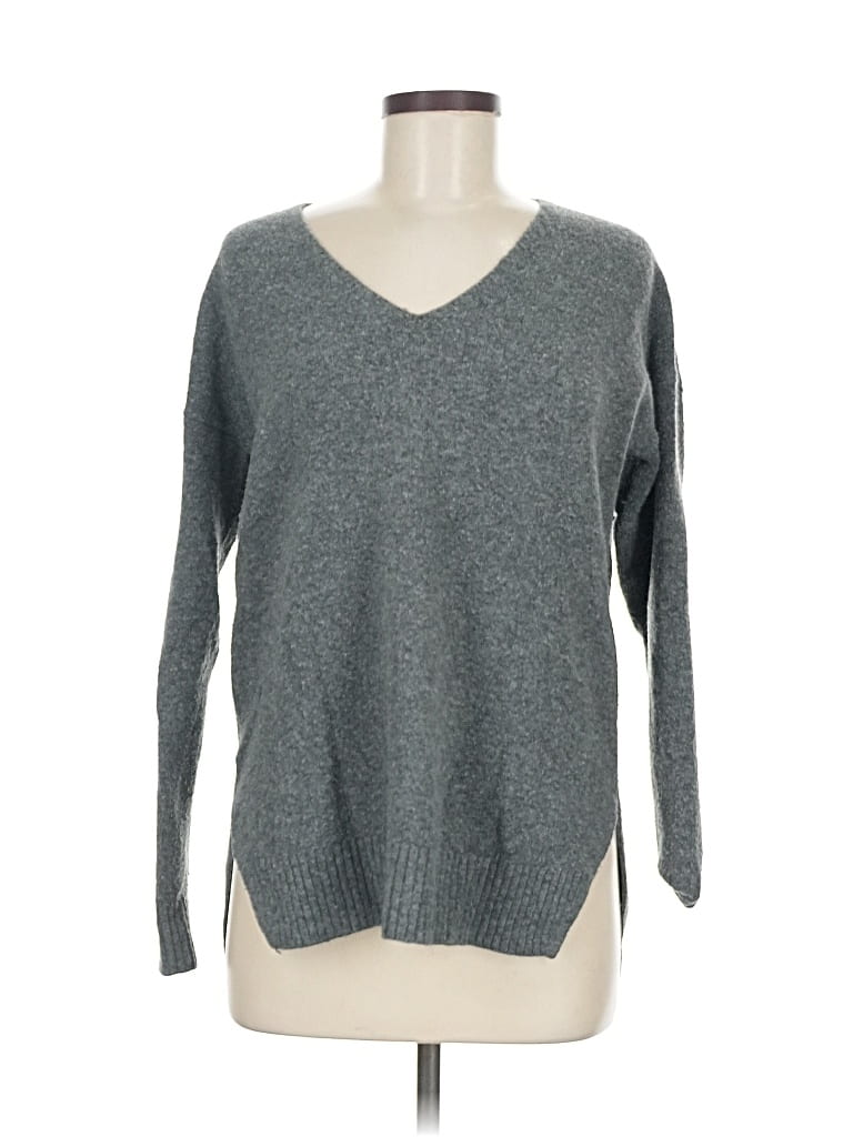Pre-owned Ann Taylor Pullover Sweater In Gray