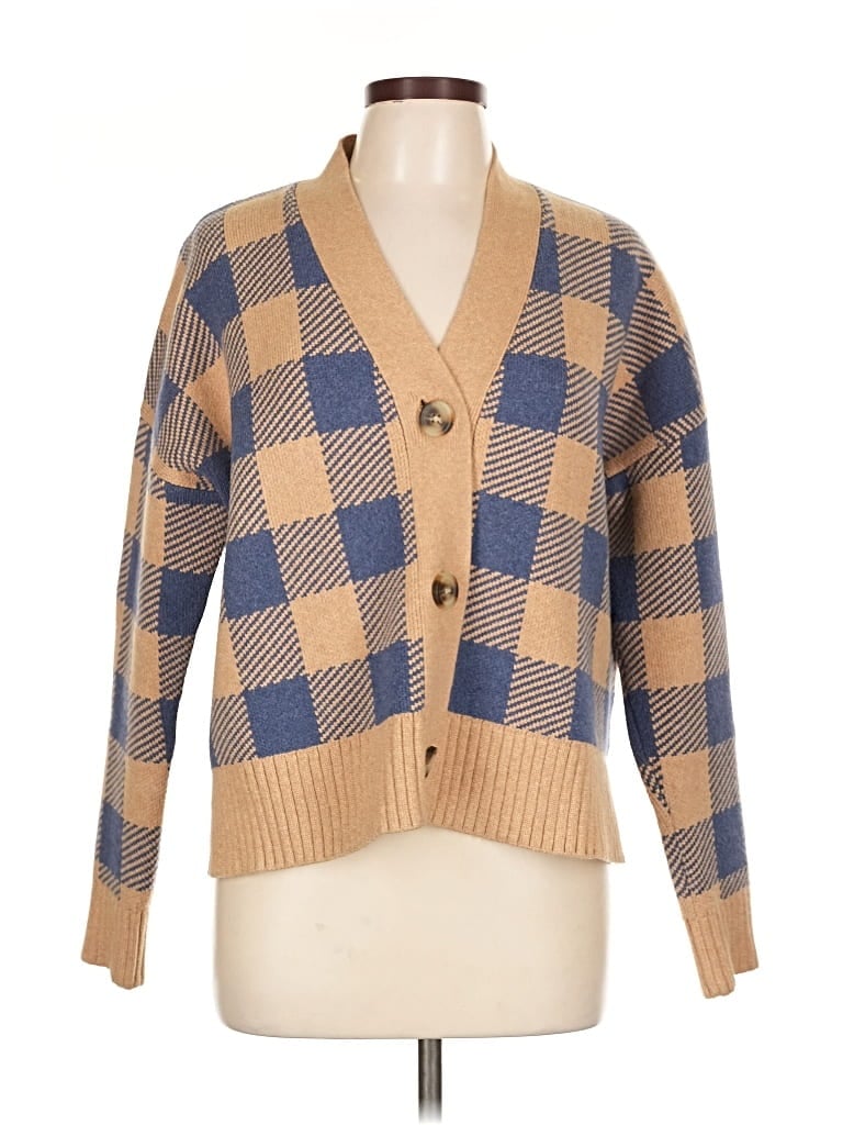 Pre-owned Madewell Cardigan Sweater In Brown