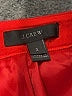 J.Crew 100% Wool Red Wool Skirt Size 2 - photo 3