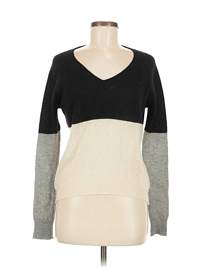 Pre-owned Enza Costa Cashmere Pullover Sweater In Black