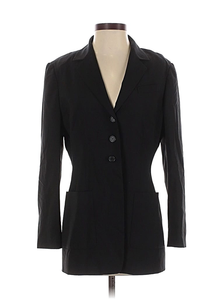 Pre-owned Anne Klein Blazer Jacket In Black