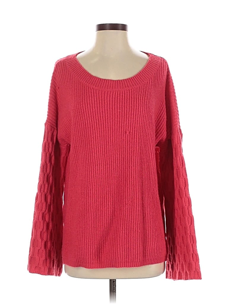 Pre-owned Umgee Pullover Sweater In Red