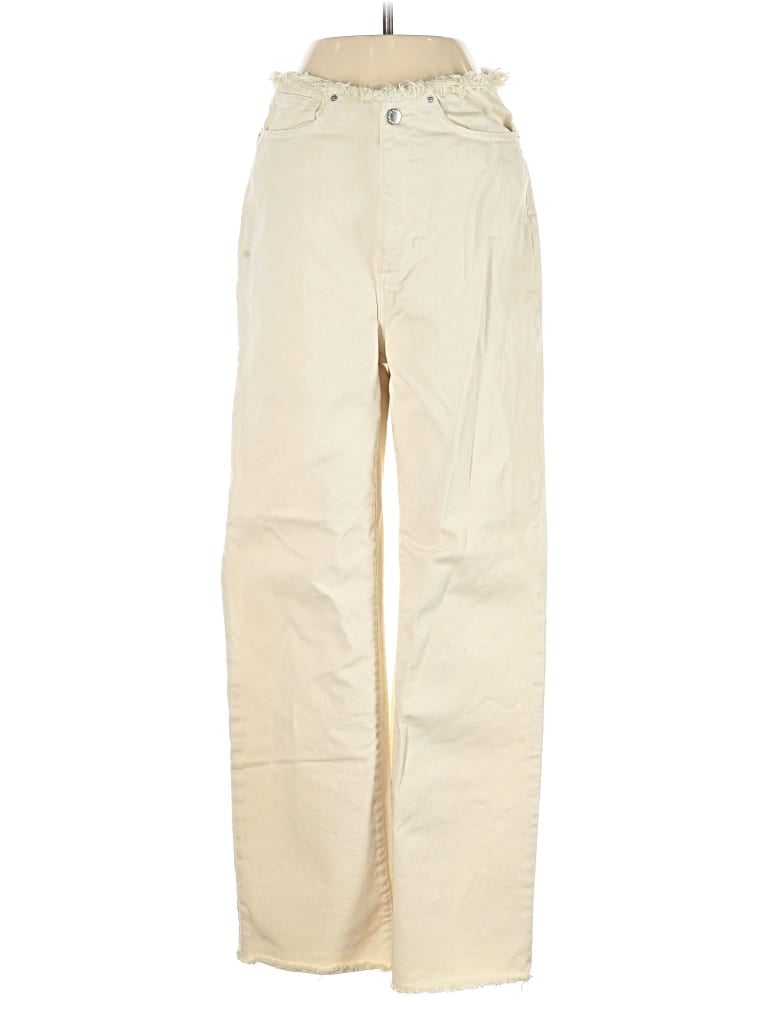 Pre-owned Weworewhat Jeans In White