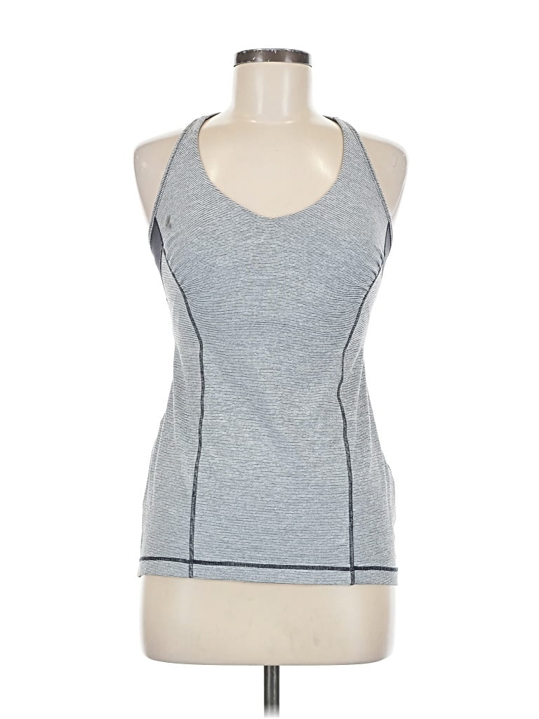 Pre-owned Lululemon Athletica Active Tank Top In Gray