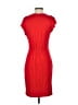 Bordeaux Solid Red Cocktail Dress Size S - photo 2