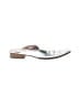 Halogen Metallic Silver Sandals Size 8 - photo 1