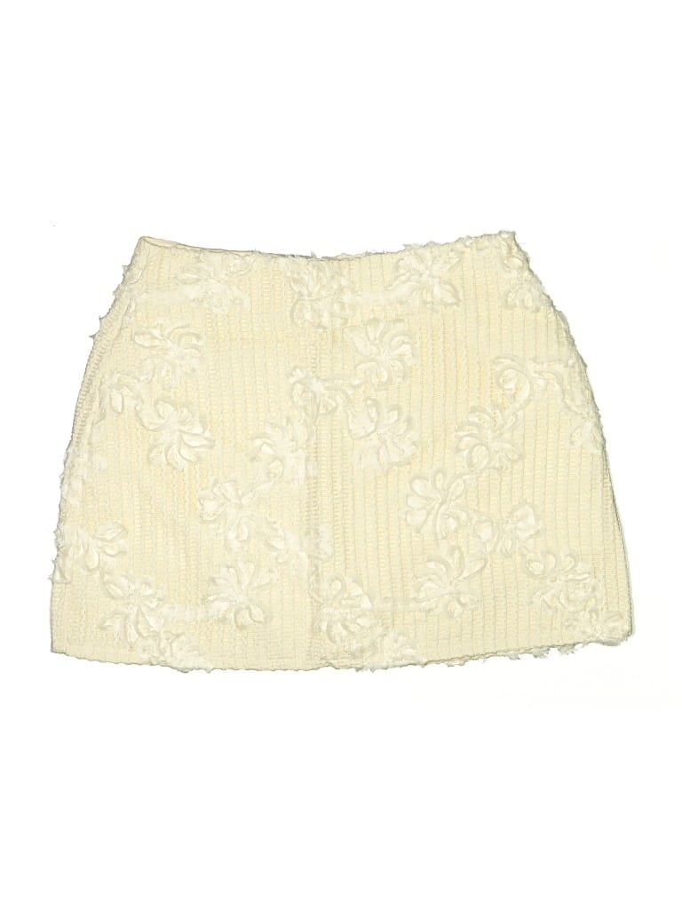 Pre-owned Assorted Brands Formal Skirt In White