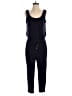 H&M 100% Polyester Solid Black Jumpsuit Size S - photo 1