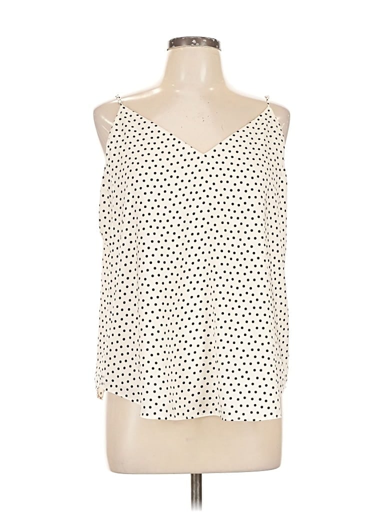 Pre-owned Express 3/4 Sleeve Blouse In White