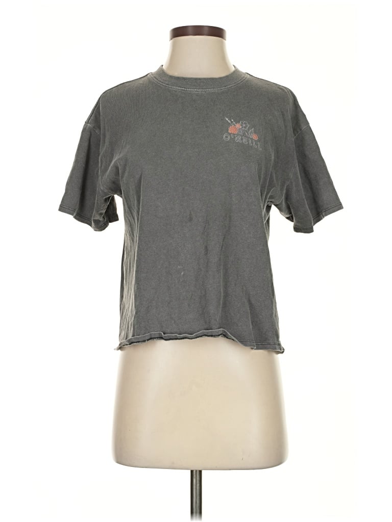 Pre-owned O'neill Short Sleeve T-shirt In Gray