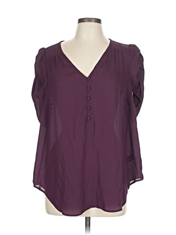Torrid 3/4 Sleeve Blouse (view 1)
