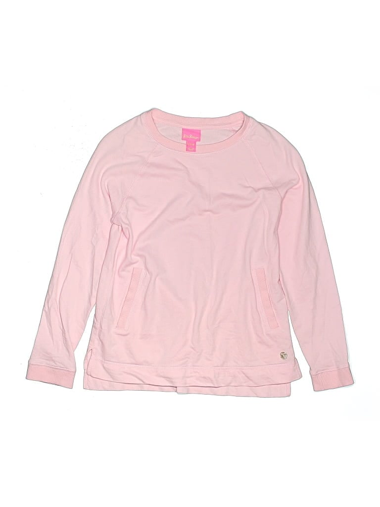 Pre-owned Lilly Pulitzer Kids' Sweatshirt In Pink