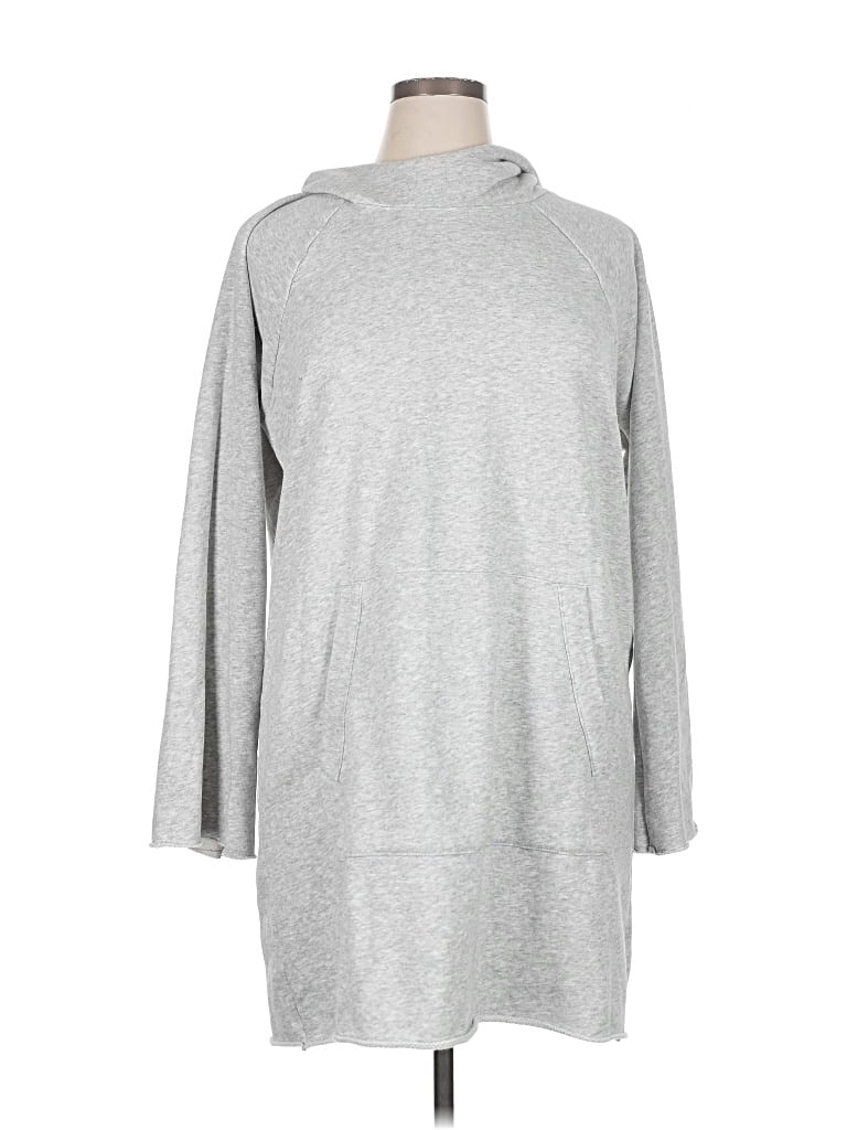 Pre-owned Athleta Poncho In Silver