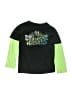 Under Armour 100% Polyester Black Long Sleeve T-Shirt Size 6 - photo 1