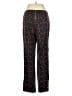 Elizabeth McKay Print Red Casual Pants Size 4 - photo 2