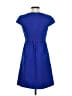 HD in Paris Solid Blue Casual Dress Size 2 - photo 2