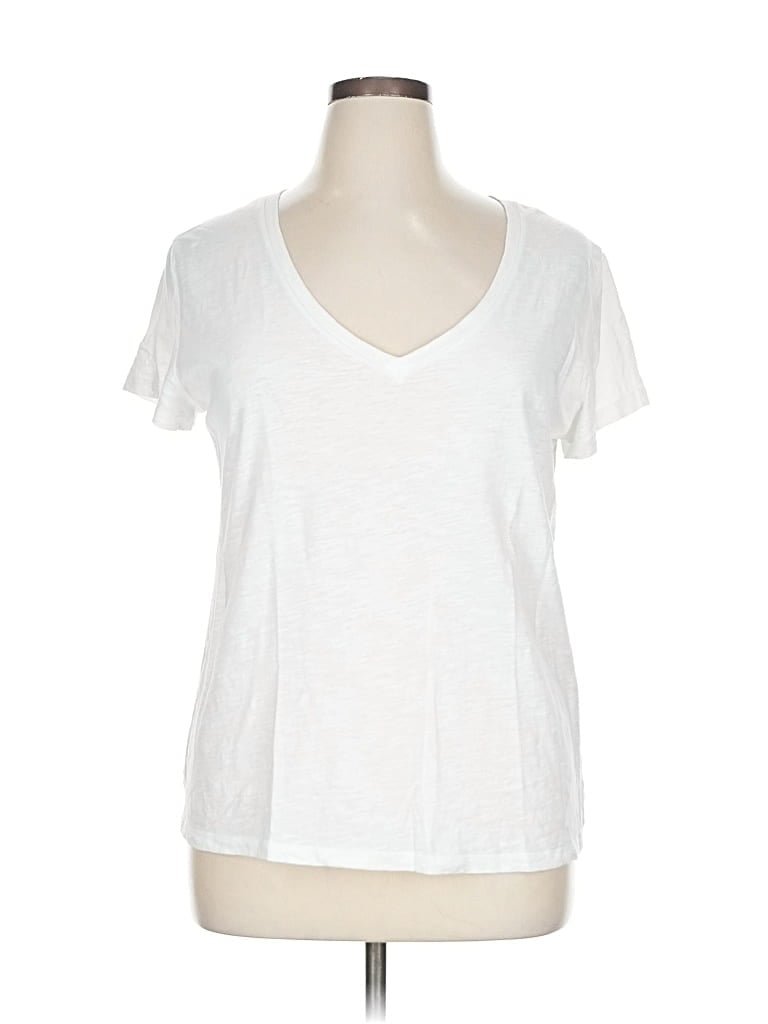 Pre-owned Universal Thread Short Sleeve T-shirt In White