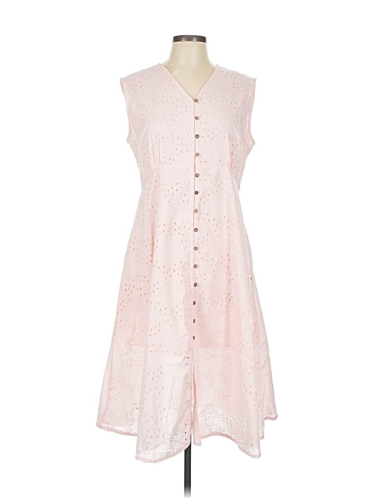 Pre-owned Assorted Brands Casual Dress In Pink