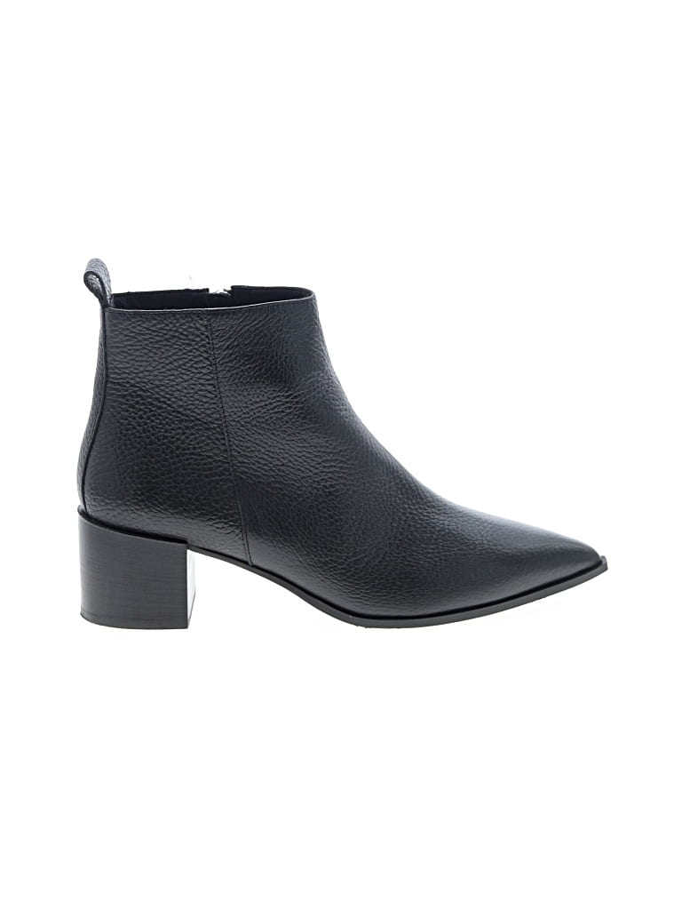 Pre-owned Everlane Ankle Boots In Black