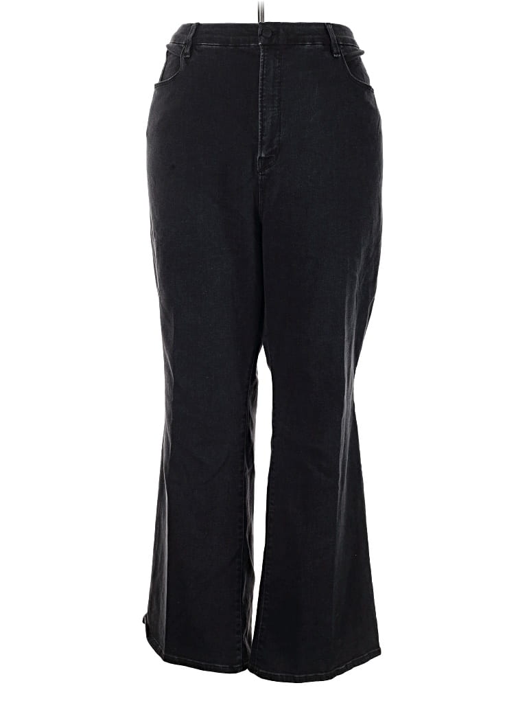 Pre-owned Good American Jeans In Black