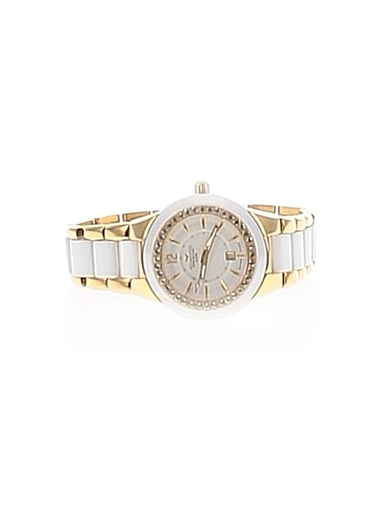 Pre-owned Aqua Swiss Watch In Gold
