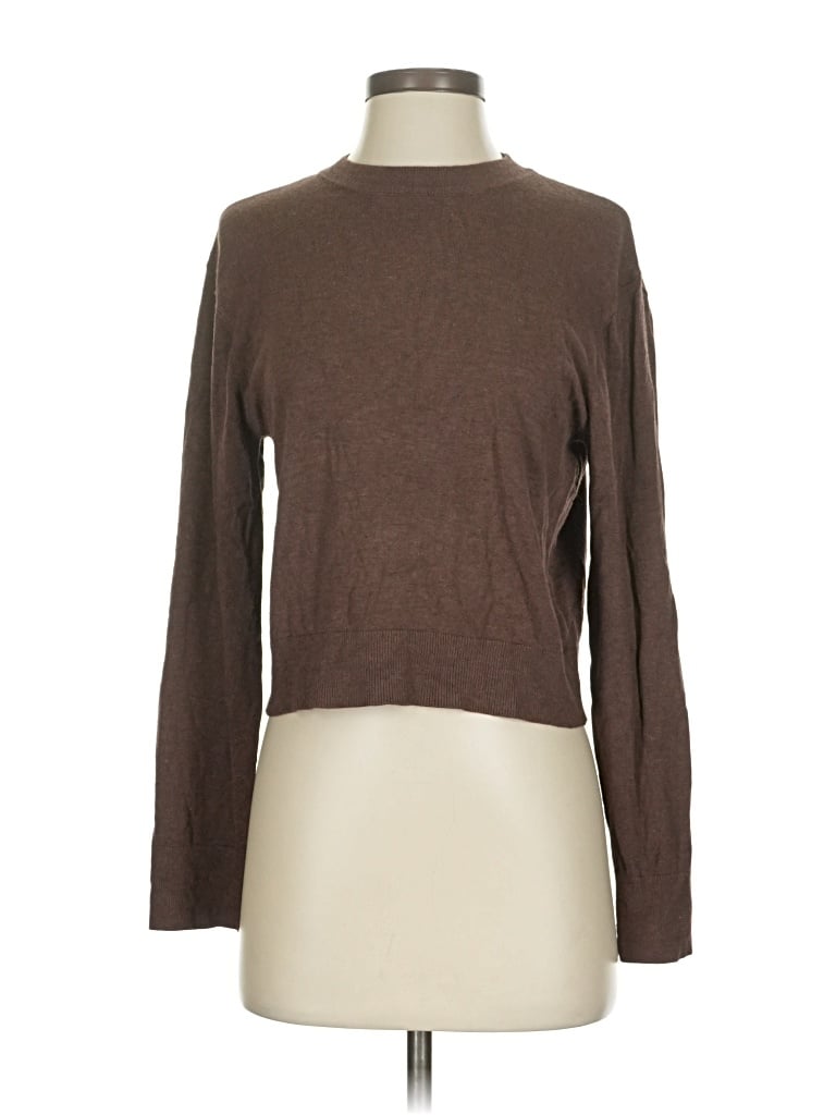 Pre-owned Divided By H&m Cardigan Sweater In Brown