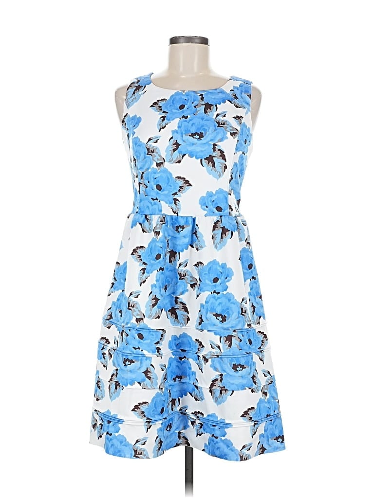 Pre-owned Inc International Concepts Cocktail Dress In Blue