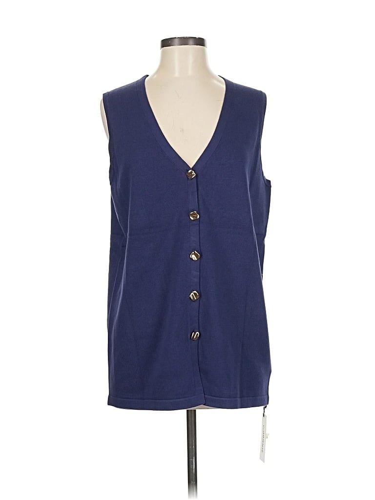 Pre-owned Commense Cardigan Sweater In Blue