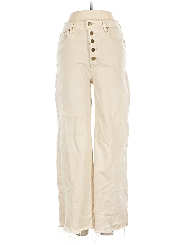 Pre-owned Easel Casual Pants In White