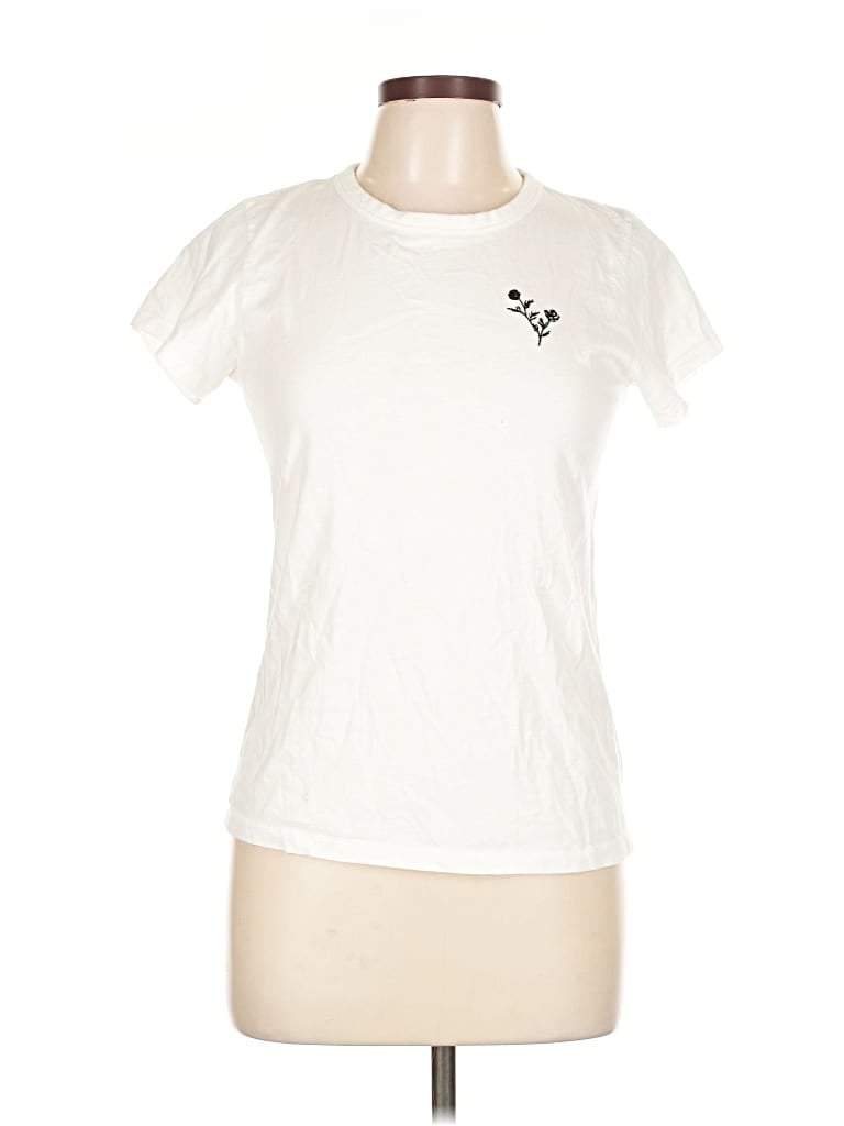 Pre-owned Rag & Bone Short Sleeve T-shirt In White