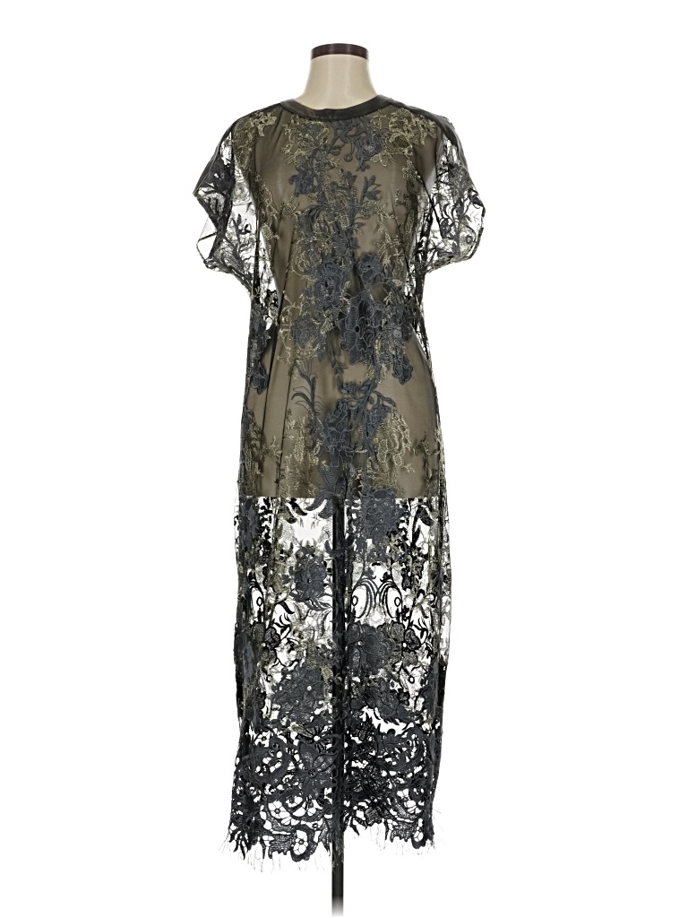 Pre-owned Bcbgmaxazria Cocktail Dress In Gray