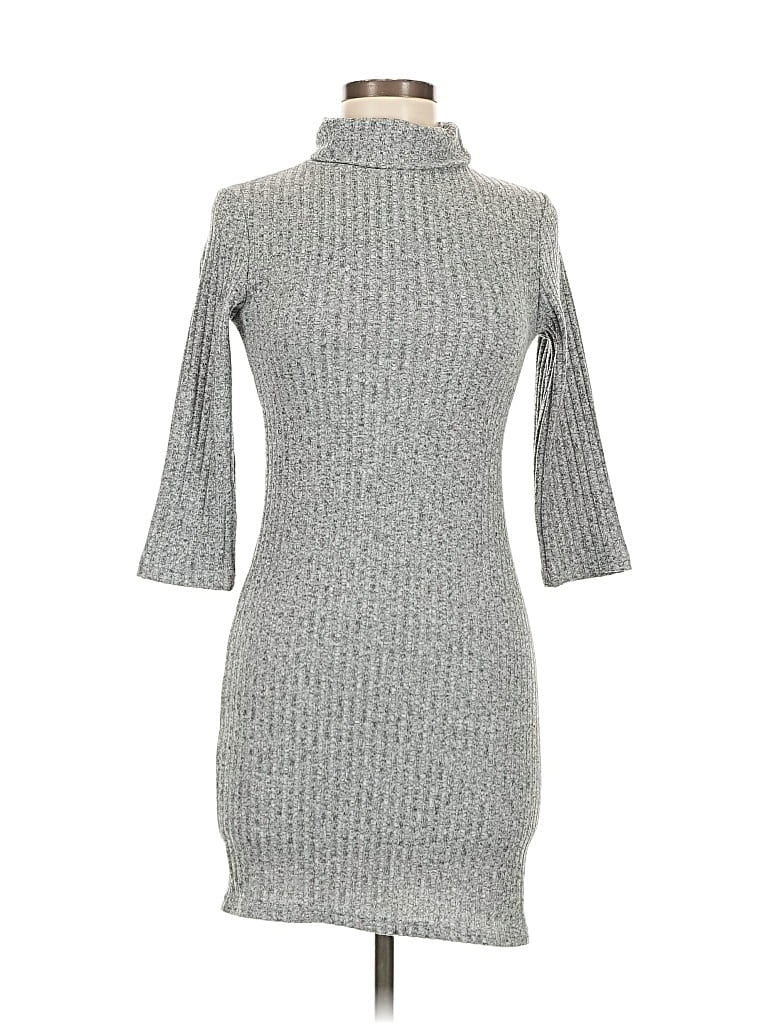Pre-owned Cotton Candy Casual Dress In Gray