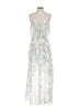 Assorted Brands 100% Polyester Floral White Ivory Cocktail Dress Size XS - photo 2