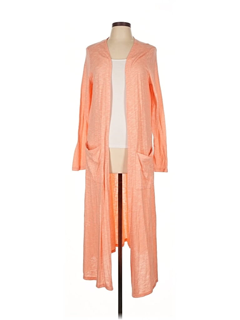 Pre-owned Lularoe Cardigan Sweater In Orange