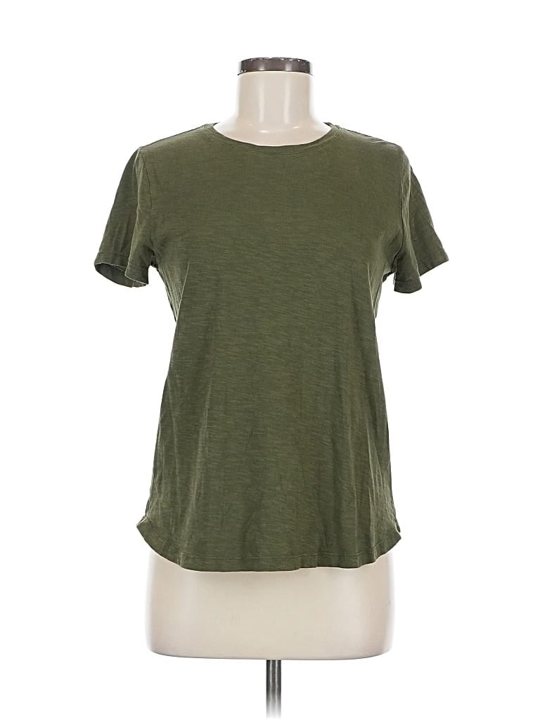 Pre-owned Felina Short Sleeve T-shirt In Green