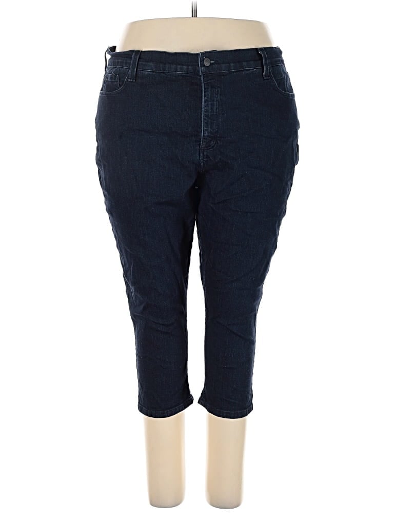 Pre-owned Nydj Jeggings In Blue