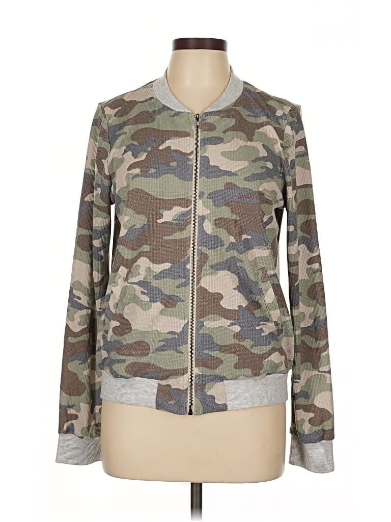 Pre-owned Hem & Thread Sweatshirt In Green