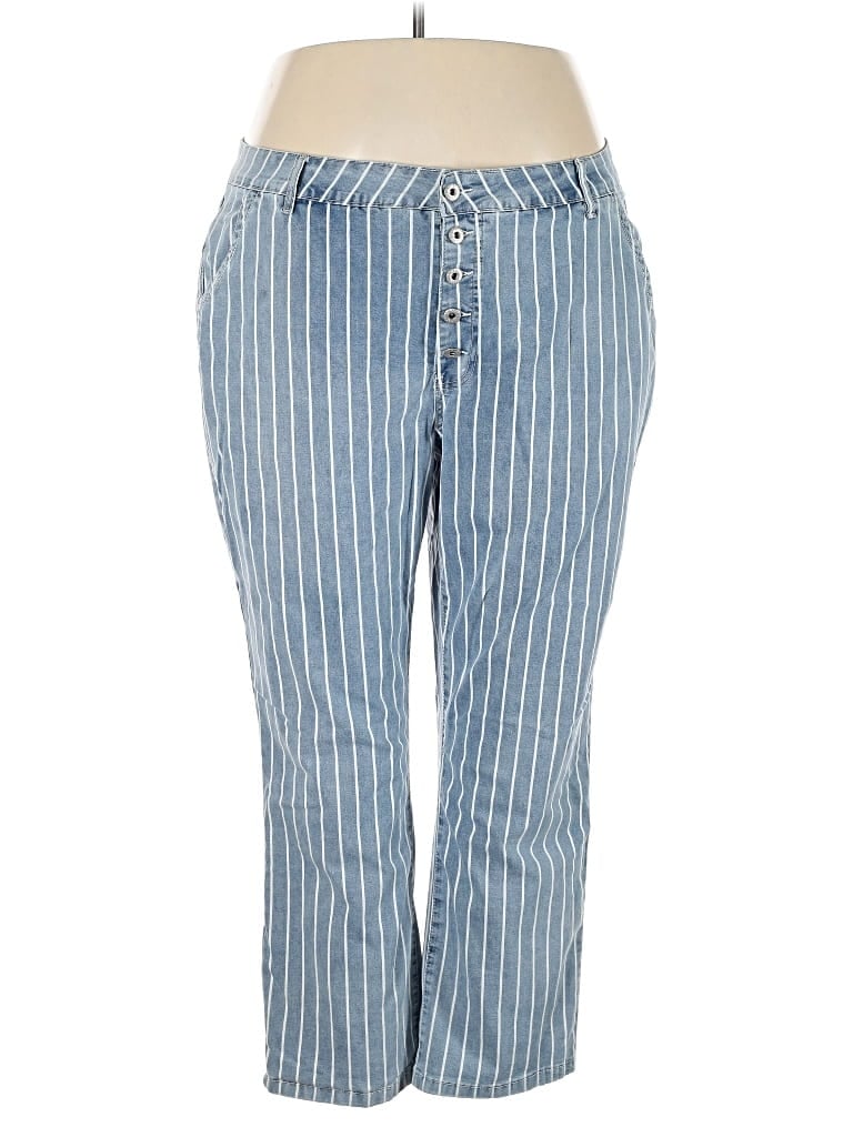 Pre-owned Ashley Stewart Jeans In Blue