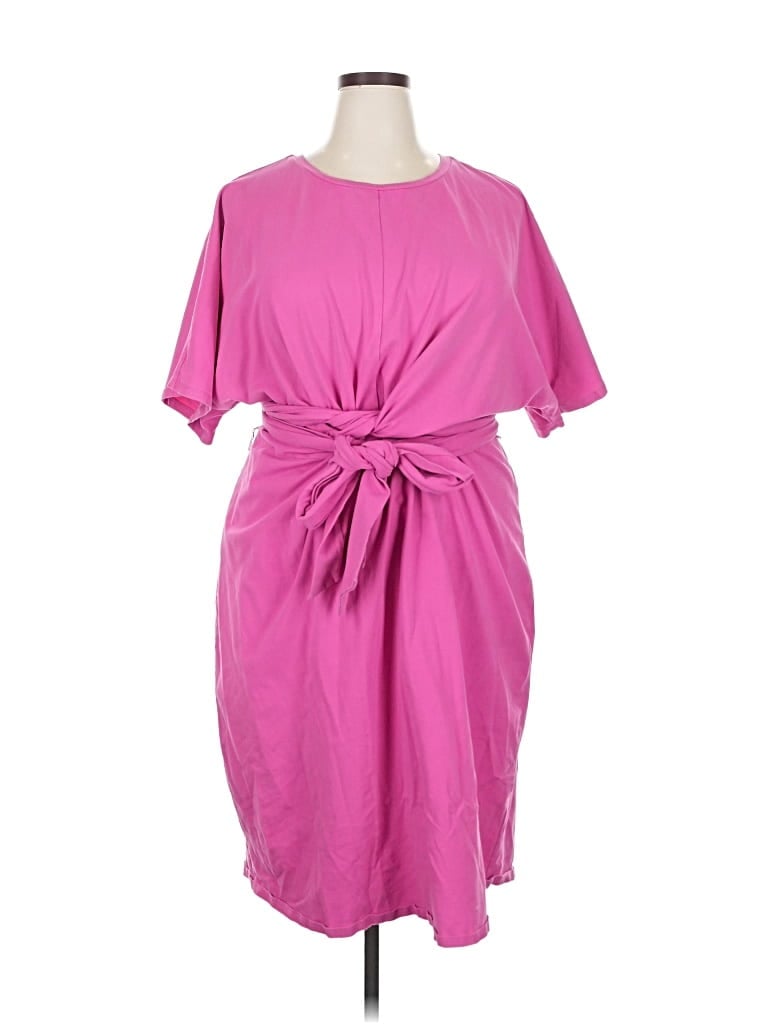 Pre-owned Eloquii Casual Dress In Pink