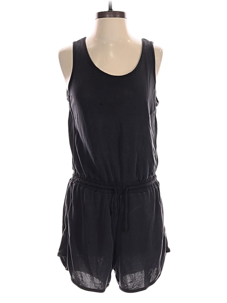 Pre-owned Athleta Romper In Black