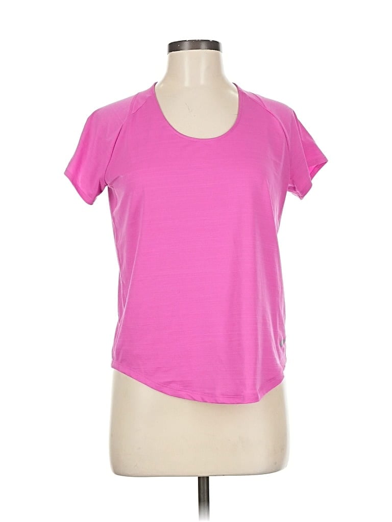 Pre-owned Nike Active T-shirt In Pink