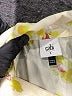 CAbi 100% Polyester Floral Yellow 3/4 Sleeve Blouse Size S - photo 7